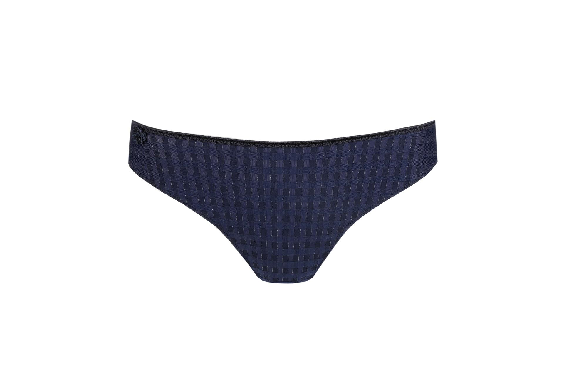 Marie Jo Avero Slip velvet bleu (NEU)